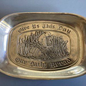 Bread Plate - Give us this Day, Our Daily Bread